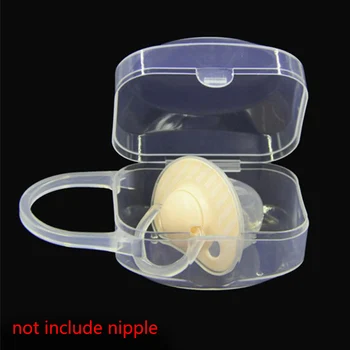 1PC High Quality Transparent Baby Pacifier Box PP Wide Mouth Nipple Box Portable Dust Safe Holder Pacifier Storage Box
1PC High Quality Transparent Baby Pacifier Box PP Wide Mouth Nipple Box Portable Dust Safe Holder Pacifier Storage Box