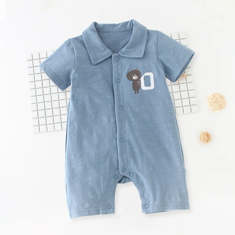 A Generation of Fat Newborns Summer Thin Section Onesie Crawling Clothes Korean-style Baby Rompers Pure Cotton Baby Clothes Whol
A Generation of Fat Newborns Summer Thin Section Onesie Crawling Clothes Korean-style Baby Rompers Pure Cotton Baby Clothes Whol