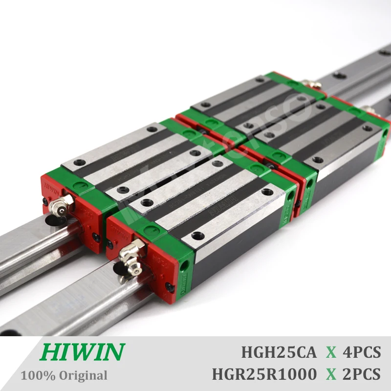 HIWIN HGR25 Linear Guide Rail 1000mm HGH25CA Blocks z axis CNC Machine Center Guides for a milling cutter High Precision
HIWIN HGR25 Linear Guide Rail 1000mm HGH25CA Blocks z axis CNC Machine Center Guides for a milling cutter High Precision