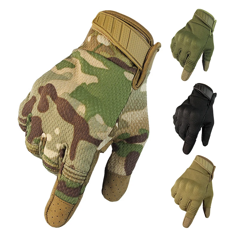 Тактические походные перчатки износостойкие армейские перчатка в Военном Стиле