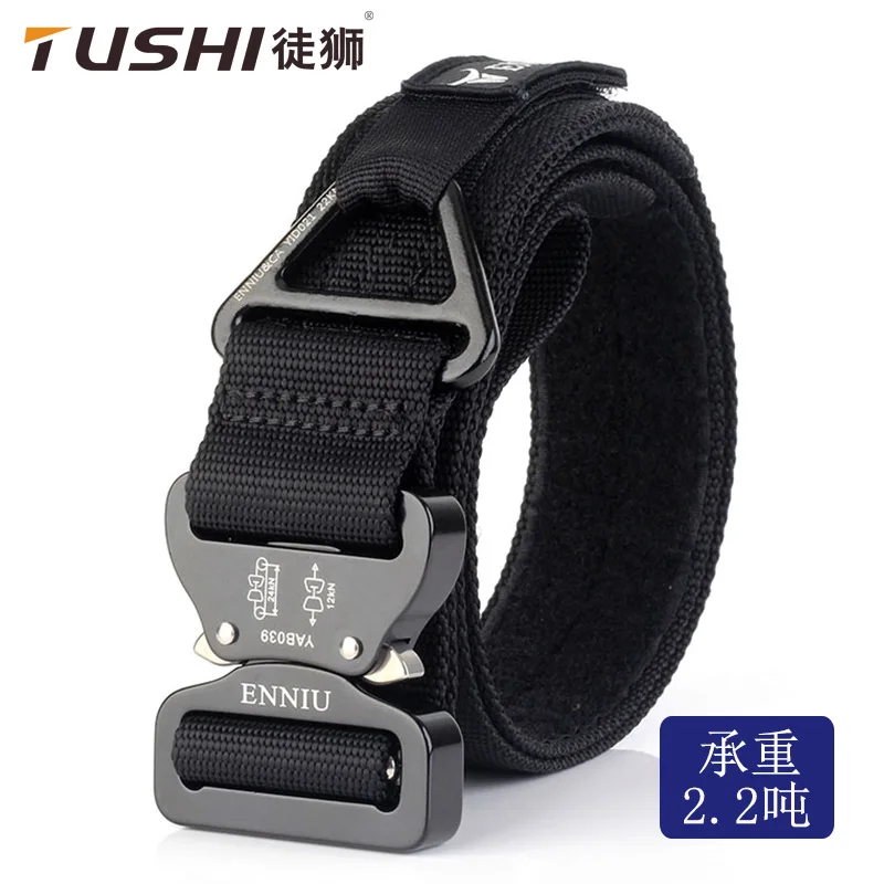 Tushi Aviation Aluminium Buckle Outdoor Tactical Men's Military Training Leather Belt Load-Bearing Rescue Rappel Safe Nylon Oute
Tushi Aviation Aluminium Buckle Outdoor Tactical Men's Military Training Leather Belt Load-Bearing Rescue Rappel Safe Nylon Oute
