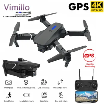 Vimillo Professional GPS Drone with Camera HD 4K / 1080P 5G Wifi FPV Wide Angle Foldable Mini Dron RC Quadcopter GPS VS SG907
Vimillo Professional GPS Drone with Camera HD 4K / 1080P 5G Wifi FPV Wide Angle Foldable Mini Dron RC Quadcopter GPS VS SG907