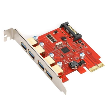 USB3.0 Expansion Card 4-Port Adapter Card with SATA Power Port for NEC Master Control D720201
USB3.0 Expansion Card 4-Port Adapter Card with SATA Power Port for NEC Master Control D720201