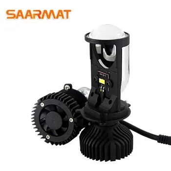 SAARMAT 2PCS H4 Mini Bi LED Projector Lens Headlight Motorcycle Auto Lamp LED Bulb 12V High Beam Low Beam All in One Car Lights
SAARMAT 2PCS H4 Mini Bi LED Projector Lens Headlight Motorcycle Auto Lamp LED Bulb 12V High Beam Low Beam All in One Car Lights