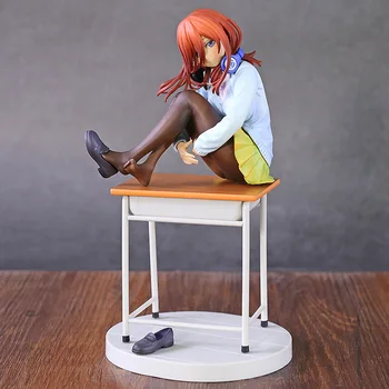 Anime 1/8 Scale Painted Figue The Quintessential Quintuplets Nakano Miku Action PVC Figure Toy Brinquedos
Anime 1/8 Scale Painted Figue The Quintessential Quintuplets Nakano Miku Action PVC Figure Toy Brinquedos