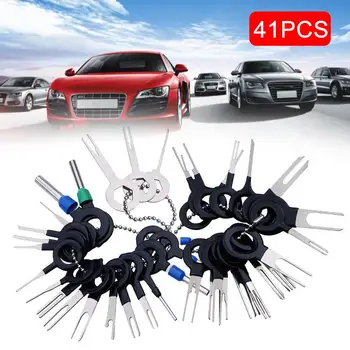 41PCS Car Terminal Removal Tool Wire Plug Connector Extractor Puller Release Pin Extractor Kit For Car Plug Repair Tool
41PCS Car Terminal Removal Tool Wire Plug Connector Extractor Puller Release Pin Extractor Kit For Car Plug Repair Tool