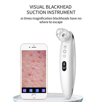 Electric Blackhead Remover Pore Vacuum Facial Blackhead Extractor Tool with Base using USB Charge and 4 different Suction Head
Electric Blackhead Remover Pore Vacuum Facial Blackhead Extractor Tool with Base using USB Charge and 4 different Suction Head