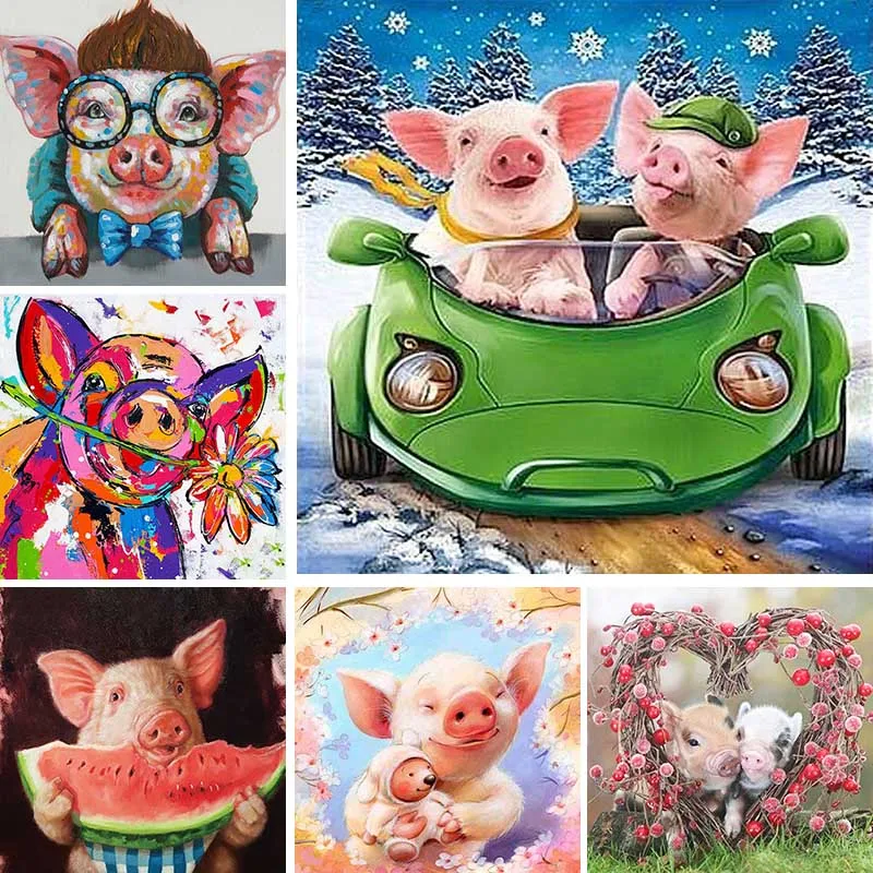 Cartoon Diamond Painting Pig Animal 5d Diy Full Square Diamond Painting Flower Scape Rhinestone Embroidery Gift Home Decor B78
Cartoon Diamond Painting Pig Animal 5d Diy Full Square Diamond Painting Flower Scape Rhinestone Embroidery Gift Home Decor B78