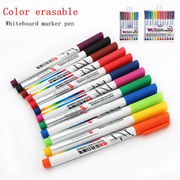 8/12 Color Whiteboard Pen Set Nontoxic Erasable Marker Pen for White Board Kids Writing Drawing Office Meeting School
8/12 Color Whiteboard Pen Set Nontoxic Erasable Marker Pen for White Board Kids Writing Drawing Office Meeting School
