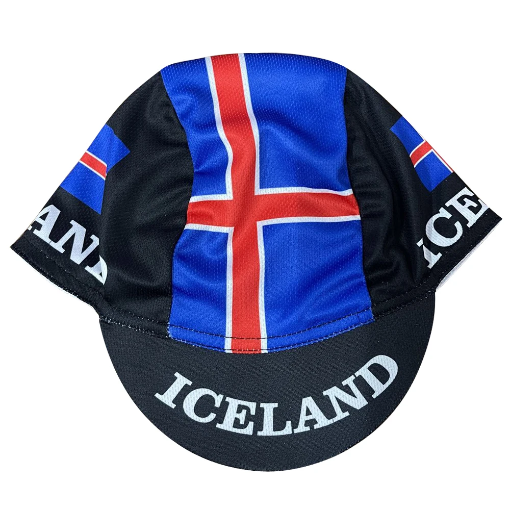 Фото Новые классические велосипедные шапки с флагом Исландии OSCROLLING Gorra Ciclismo унисекс |