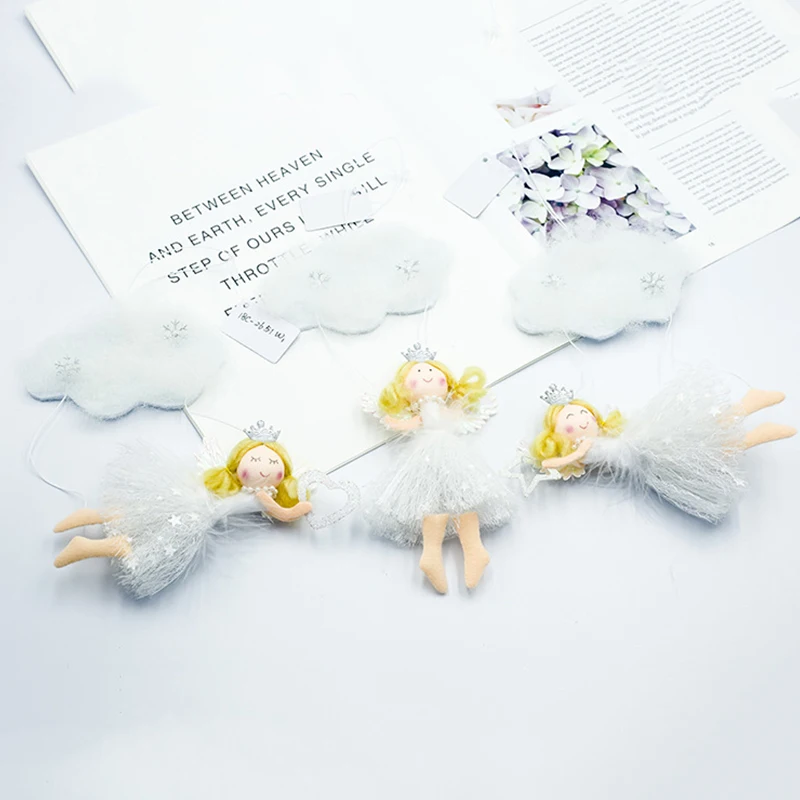 New Christmas Dolls Fabric Christmas Snow Cloud Angel Doll Pendant Christmas Child Gift
New Christmas Dolls Fabric Christmas Snow Cloud Angel Doll Pendant Christmas Child Gift