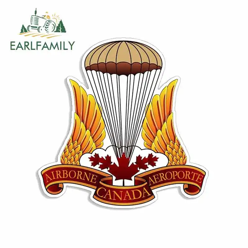 EARLFAMILY 13cm x 13cm for Canadian Airborne Logo Car Stickers Helmet Motorcycle Sunscreen Vinyl JDM Bumper Trunk Truck Graphics
EARLFAMILY 13cm x 13cm for Canadian Airborne Logo Car Stickers Helmet Motorcycle Sunscreen Vinyl JDM Bumper Trunk Truck Graphics