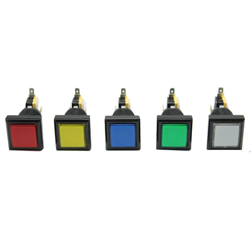 Square button with light switch 33*33 square button game machine with light button self-reset switch
Square button with light switch 33*33 square button game machine with light button self-reset switch