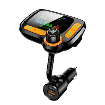 Car Bluetooth 5.0 MP3 Player Auto Handsfree FM Transmitter QC3.0 Quick Charger TF AUX Audio Receiver Car Accessories
Car Bluetooth 5.0 MP3 Player Auto Handsfree FM Transmitter QC3.0 Quick Charger TF AUX Audio Receiver Car Accessories