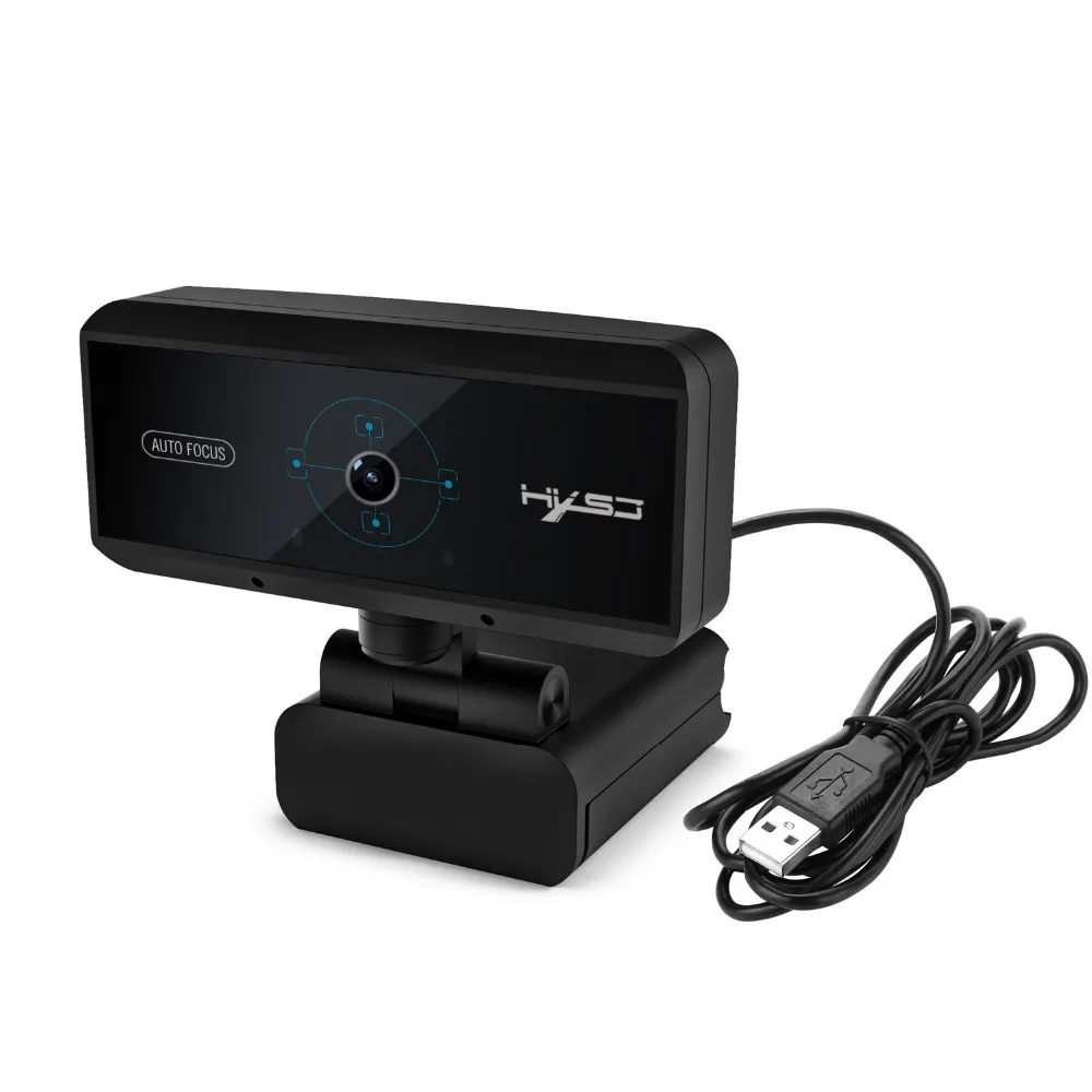 HXSJ HD 1080P Webcam Built-in Microphone Auto Focus High-end Video Call Computer Peripheral Web Camera for PC Laptop HXSJ HD 1080P Webcam Built-in Microphone Auto Focus High-end Video Call Computer Peripheral Web Camera for PC Laptop