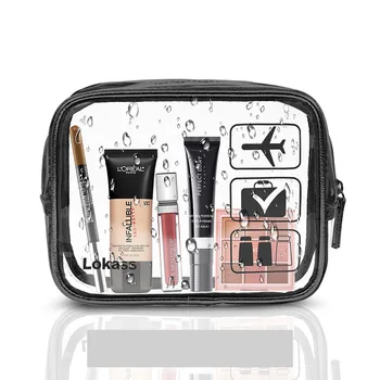 3PCS/Set Transparent PVC Bags Waterproof Cosmetic Bag See Through Toiletry Storage Organizer Beauty Case Make Up Pouch Wash Bags
3PCS/Set Transparent PVC Bags Waterproof Cosmetic Bag See Through Toiletry Storage Organizer Beauty Case Make Up Pouch Wash Bags