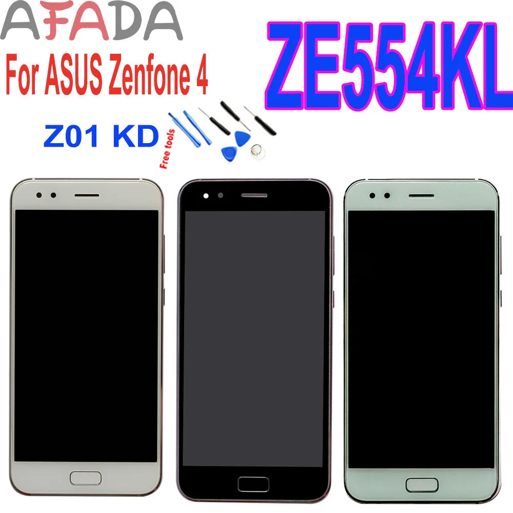 Replacement LCD 5.5'' for ASUS Zenfone 4 ZE554KL Z01KD LCD Display Touch Screen Digitizer Assembly Parts with Frame Repair Parts
Replacement LCD 5.5'' for ASUS Zenfone 4 ZE554KL Z01KD LCD Display Touch Screen Digitizer Assembly Parts with Frame Repair Parts
