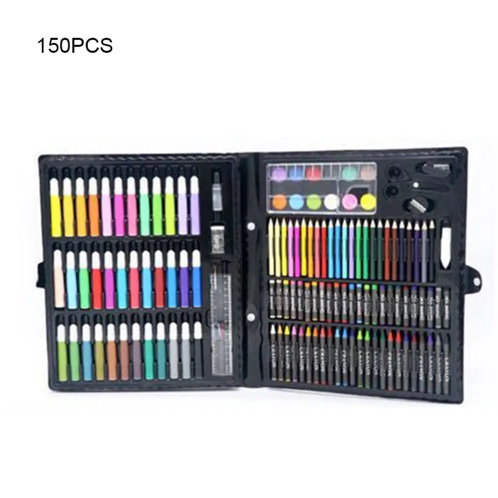 150Pcs Professional Color Pencil Child Drawing Set Painting Set Colored Pencils For Children-Colored Drawing Pencils Art Set
150Pcs Professional Color Pencil Child Drawing Set Painting Set Colored Pencils For Children-Colored Drawing Pencils Art Set