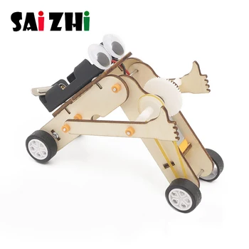Saizhi Diy Electric Walking Robot Construction Set DIY Educational Science Kit Physics Experiments Toy Project Gift
Saizhi Diy Electric Walking Robot Construction Set DIY Educational Science Kit Physics Experiments Toy Project Gift
