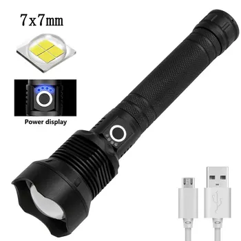 High-Power 7 X 7Mm Led 30W 5V Micro Usb Telescopic Zoom Rechargeable Flashlight Suitable For Camping, Climbing, Night Riding
High-Power 7 X 7Mm Led 30W 5V Micro Usb Telescopic Zoom Rechargeable Flashlight Suitable For Camping, Climbing, Night Riding