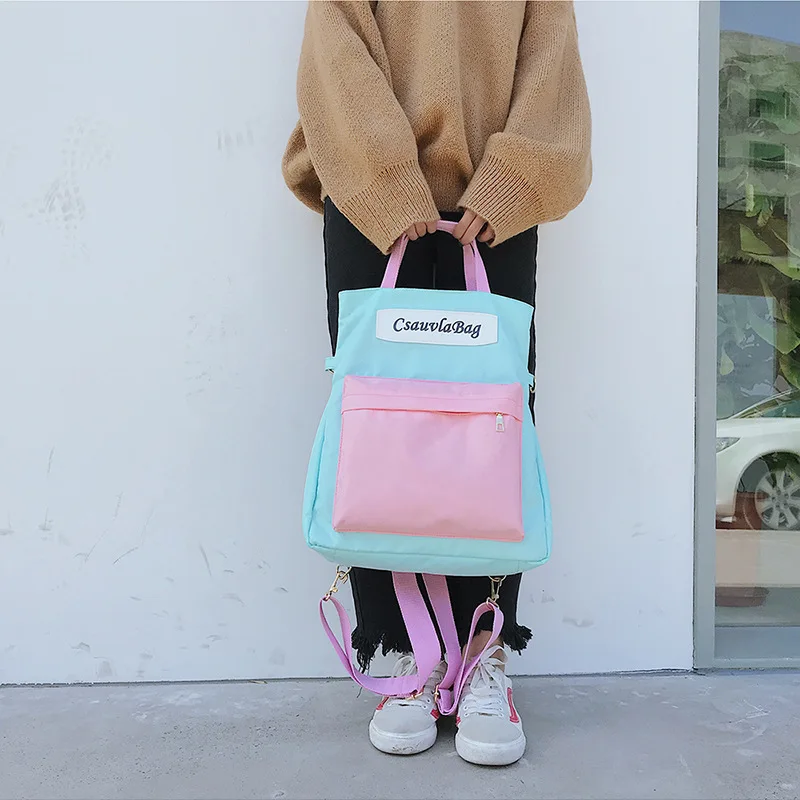 School Bag Women's Korean-style Origional High School Students MORI Series Versatile Simple CHIC Canvas Campus Backpack
School Bag Women's Korean-style Origional High School Students MORI Series Versatile Simple CHIC Canvas Campus Backpack