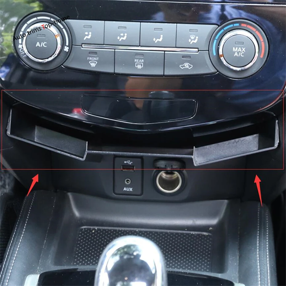 Yimaautotrims Central Control Container Storage Box Phone Tray Accessory Cover Fit For Nissan Rogue T32 / X-Trail 2017 2018 2019
Yimaautotrims Central Control Container Storage Box Phone Tray Accessory Cover Fit For Nissan Rogue T32 / X-Trail 2017 2018 2019