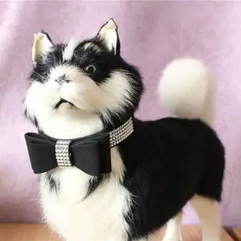 Cute Pet Bling Padded Bow Knot Puppy Collar Full Rhinestone Seude Leather Dog Collar For Small Medium Breeds Dog Pets Suppliers
Cute Pet Bling Padded Bow Knot Puppy Collar Full Rhinestone Seude Leather Dog Collar For Small Medium Breeds Dog Pets Suppliers