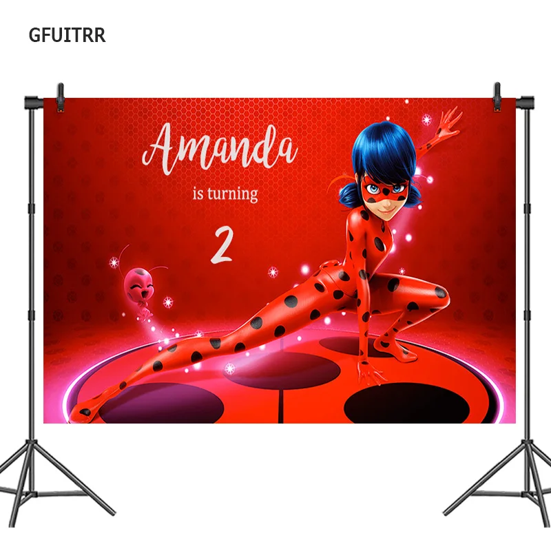 GFUITRR Ladybug Photography Backdrop Girls Birthday Party Photo Background Red Vinyl Photo Booth Props
GFUITRR Ladybug Photography Backdrop Girls Birthday Party Photo Background Red Vinyl Photo Booth Props