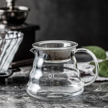 Pour Over Coffee Pot Glass Gooseneck Kettle Dripper with Range Coffee Server Hario V60 Espresso Coffe Maker Barista Percolator
Pour Over Coffee Pot Glass Gooseneck Kettle Dripper with Range Coffee Server Hario V60 Espresso Coffe Maker Barista Percolator