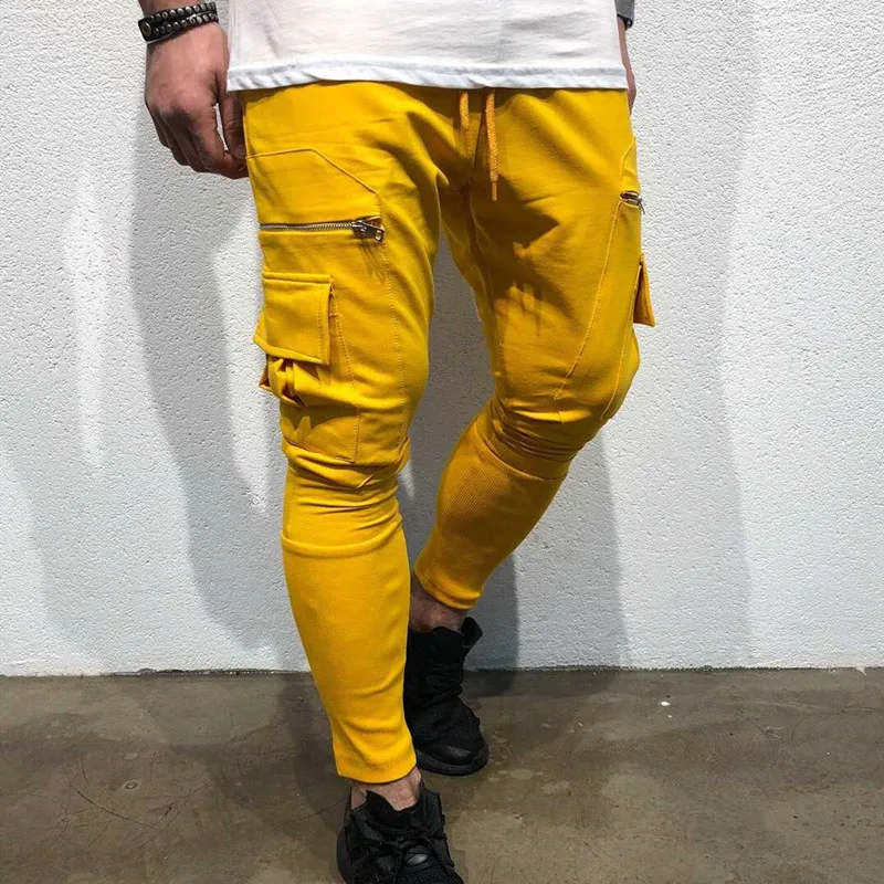 Muscle New Tide Brand Multi-pocket Overalls Men's Trousers Street Fashion Leisure Outdoor Splicing Slim Feet and Trousers
Muscle New Tide Brand Multi-pocket Overalls Men's Trousers Street Fashion Leisure Outdoor Splicing Slim Feet and Trousers