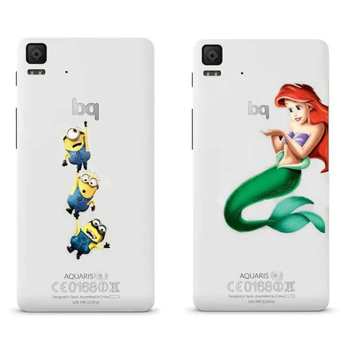 For BQ Aquaris E5 HD 4G Cute Minions Snow White Mermaid Cute Plastic Case Carcasa Cover
For BQ Aquaris E5 HD 4G Cute Minions Snow White Mermaid Cute Plastic Case Carcasa Cover