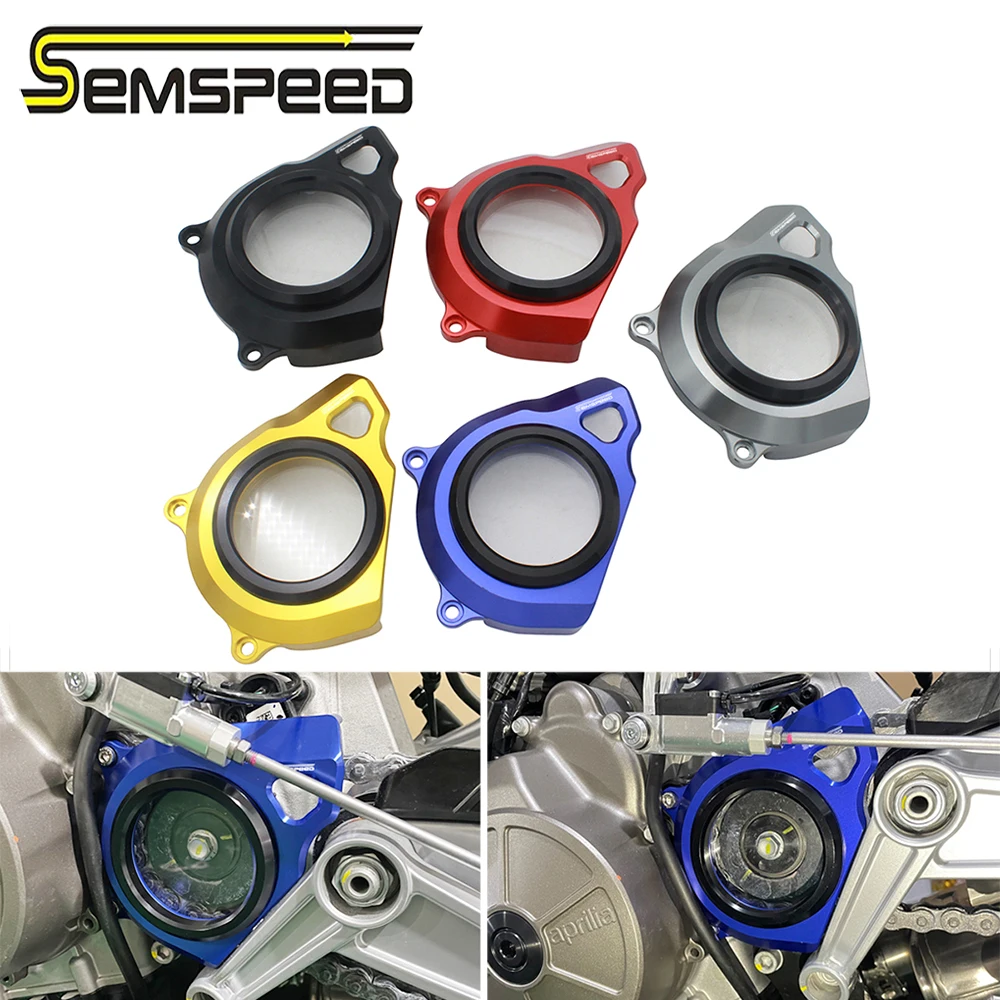 

SEMSPEED For Aprilia RS660 2020-2023 2024 Front Chain Cover Chain Gear Protective Cover Motorcycle Aprilia rs 660 Protect