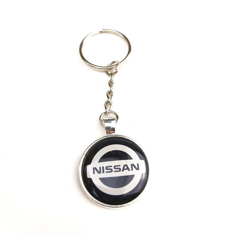 

Car Styling Auto Emblem key ring Case For Nissan Nismo X-trail Almera Qashqai Tiida Teana Skyline Juke Accessories