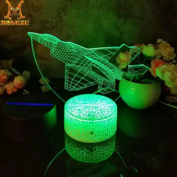 Led 3D Night Light Fighter Pattern Figure Nightlight for Child Bedroom Decor Desk Lamp 16 Color with remote
Led 3D Night Light Fighter Pattern Figure Nightlight for Child Bedroom Decor Desk Lamp 16 Color with remote