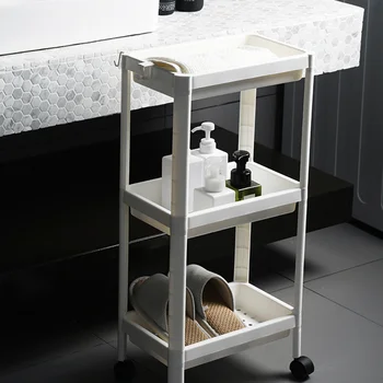 1 Pc Fashion Simple Portable Storage Holder Multi-layer Storage Rack Plastic Commodity Shelf Handcart for Kitchen Bathroom Indo
1 Pc Fashion Simple Portable Storage Holder Multi-layer Storage Rack Plastic Commodity Shelf Handcart for Kitchen Bathroom Indo