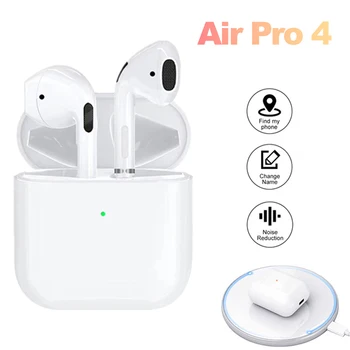 Airpodding Pro 4 Wireless Bluetooth Earphone TWS Headphones HiFi Music Earbuds Sports Gaming Headset For iPhone Xiaomi huawei 
Airpodding Pro 4 Wireless Bluetooth Earphone TWS Headphones HiFi Music Earbuds Sports Gaming Headset For iPhone Xiaomi huawei
