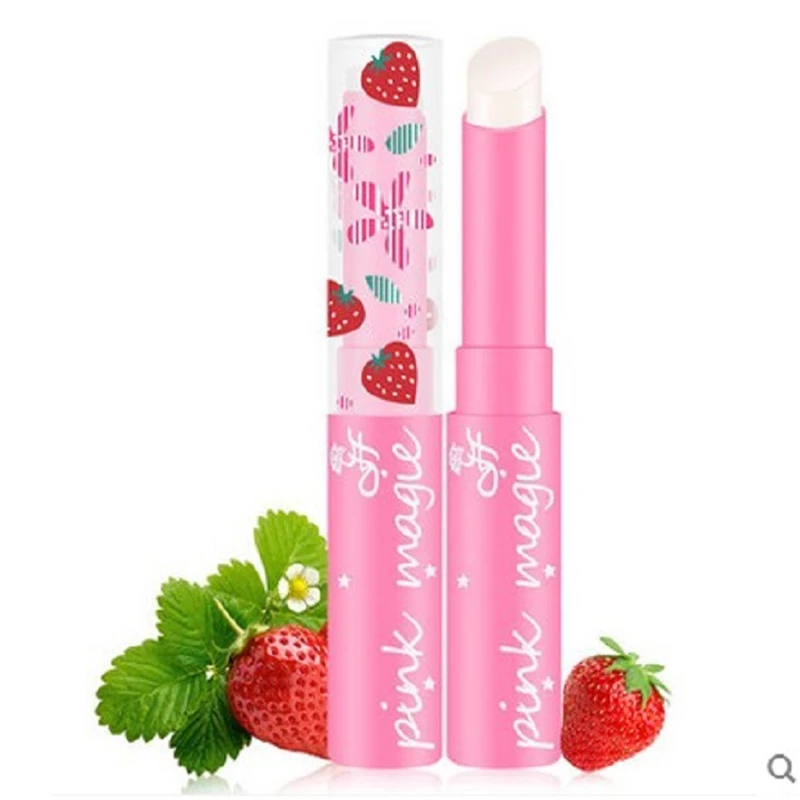 1.7g 1PC Magic Strawberry Temperature Changing Color Lipstick Moisturizer Waterproof Lip Cream Lipstick Maquillajes Para Mujer
1.7g 1PC Magic Strawberry Temperature Changing Color Lipstick Moisturizer Waterproof Lip Cream Lipstick Maquillajes Para Mujer