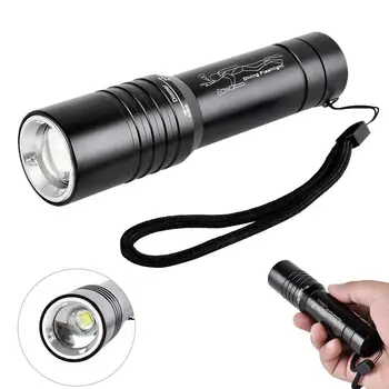 T6 LED Waterproof Diving Flashlight Torch 3500LM 18650 Zoomable For Outdoor Underwater Lights Underwater Torch LED
T6 LED Waterproof Diving Flashlight Torch 3500LM 18650 Zoomable For Outdoor Underwater Lights Underwater Torch LED