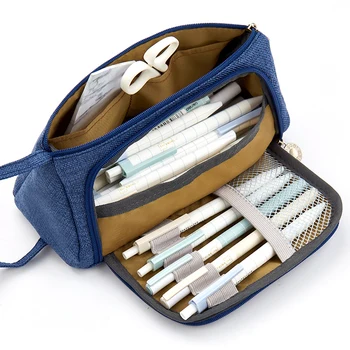 Kawaii Pencil Case Large Capacity Canvas Zipper Pencil Box Portable Linen Pencilcase School Pen Cases Kids Stationery Pens Bag
Kawaii Pencil Case Large Capacity Canvas Zipper Pencil Box Portable Linen Pencilcase School Pen Cases Kids Stationery Pens Bag