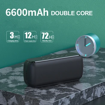 High power 60W Bluetooth speaker portable column wireless speaker waterproof subwoofer music center with voice assistant 6600mAH
High power 60W Bluetooth speaker portable column wireless speaker waterproof subwoofer music center with voice assistant 6600mAH