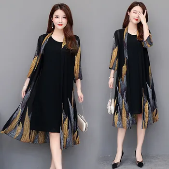 Dress Suits Women Vintage Retro Dresses Boho Bohemian Chiffon Mesh Spring Summer Casual 2 Piece Set Clothes Female Plus Size
Dress Suits Women Vintage Retro Dresses Boho Bohemian Chiffon Mesh Spring Summer Casual 2 Piece Set Clothes Female Plus Size