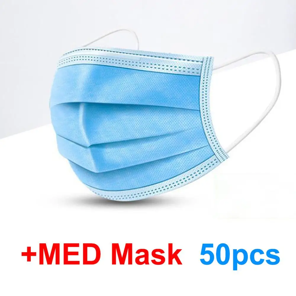 Disposable Face Mouth Masks Prevent Anti Virus Bacteria Formaldehyde Mask Hi-Q Surgical Earloop Masks - 50 pcs
Disposable Face Mouth Masks Prevent Anti Virus Bacteria Formaldehyde Mask Hi-Q Surgical Earloop Masks - 50 pcs
