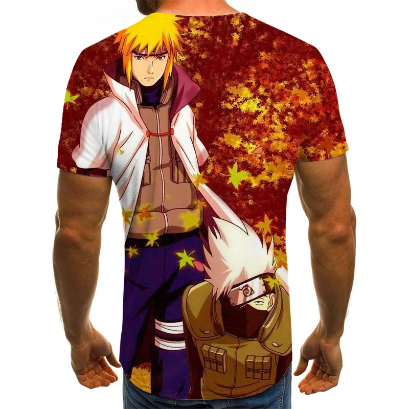 2020 newest fashion Naruto shirt Men Women 3D t-shirt naruto cosplay Sweatshirts naruto action figure tee shirts Men Tops