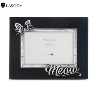 Black Metal Sentiments Cat “Meow” Picture Frame, 4x6 inch, Photo Gift for Pet Cat, Kitten, Display on Tabletop, Desk
Black Metal Sentiments Cat “Meow” Picture Frame, 4x6 inch, Photo Gift for Pet Cat, Kitten, Display on Tabletop, Desk