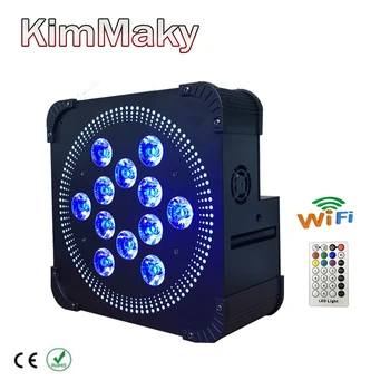 1PC/Lot with WIFI for wedding Battery PAR Light Remote Control 12x18W RGBAW-UV 6in1 Wireless Battery Power LED uplight
1PC/Lot with WIFI for wedding Battery PAR Light Remote Control 12x18W RGBAW-UV 6in1 Wireless Battery Power LED uplight