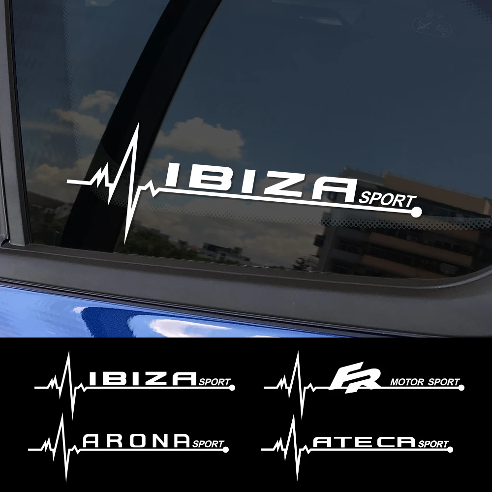 2PCS For Seat Leon MK3 MK2 Ibiza 6J 6L FR Ateca Arona Auto Captivating Side Window Stickers Vinyl PVC Trim Decal Car Accessories
2PCS For Seat Leon MK3 MK2 Ibiza 6J 6L FR Ateca Arona Auto Captivating Side Window Stickers Vinyl PVC Trim Decal Car Accessories