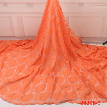 High Quality Orange Lace with Stones 2019 Latest African Fabric Lace Embroidered Tulle Fabric for Nigerian Dress AMY2829B
High Quality Orange Lace with Stones 2019 Latest African Fabric Lace Embroidered Tulle Fabric for Nigerian Dress AMY2829B