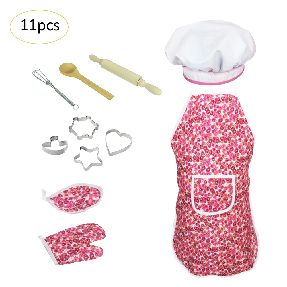 Role Play Kitchen Toys Cooking Kitchenware Set Baking Tools Aprons for Girls and Children Complete Kids Cooking and Baking Set 1
Role Play Kitchen Toys Cooking Kitchenware Set Baking Tools Aprons for Girls and Children Complete Kids Cooking and Baking Set 1