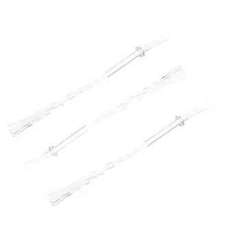 3Pcs Glass Tube Oil Lamp Wick Holder Adapter with 4.7 Inch Round Cotton Wick White
3Pcs Glass Tube Oil Lamp Wick Holder Adapter with 4.7 Inch Round Cotton Wick White