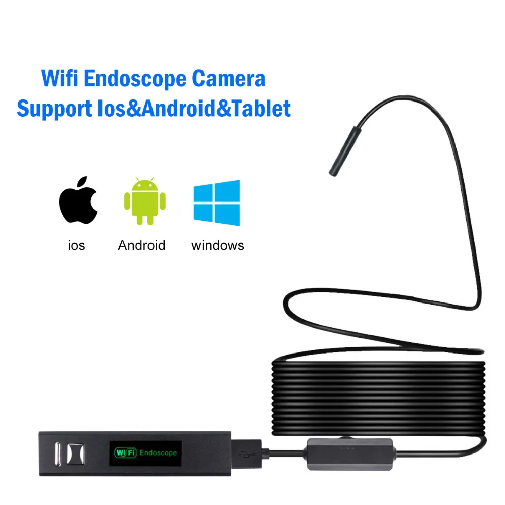 Professional Endoscope Camera Wireless Endoscope 2.0 MP HD Borescope Rigid Snake Cable for IOS Android Pc with 8 LED Waterproof
Professional Endoscope Camera Wireless Endoscope 2.0 MP HD Borescope Rigid Snake Cable for IOS Android Pc with 8 LED Waterproof